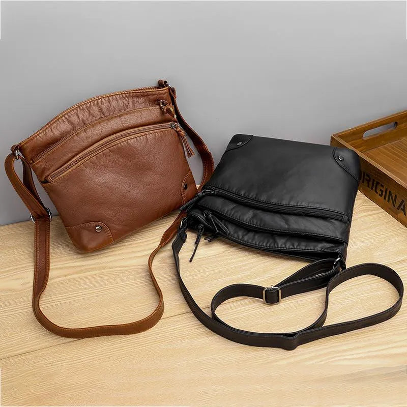 Lena | Leather Shoulder Bag