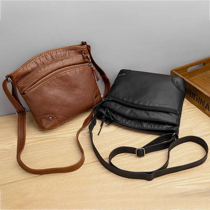 Lena | Leather Shoulder Bag