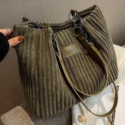 Annabel | Tote bag in corduroy