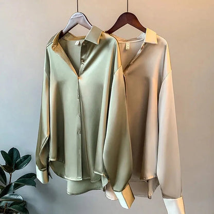 Annette | Stylish silk blouse